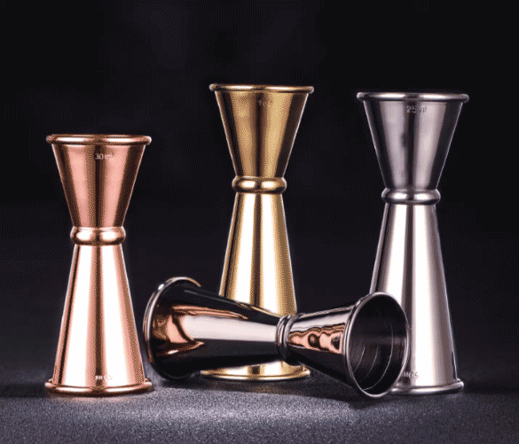 Custom 18/8 Stainless Steel Bar Double Cocktail Jigger