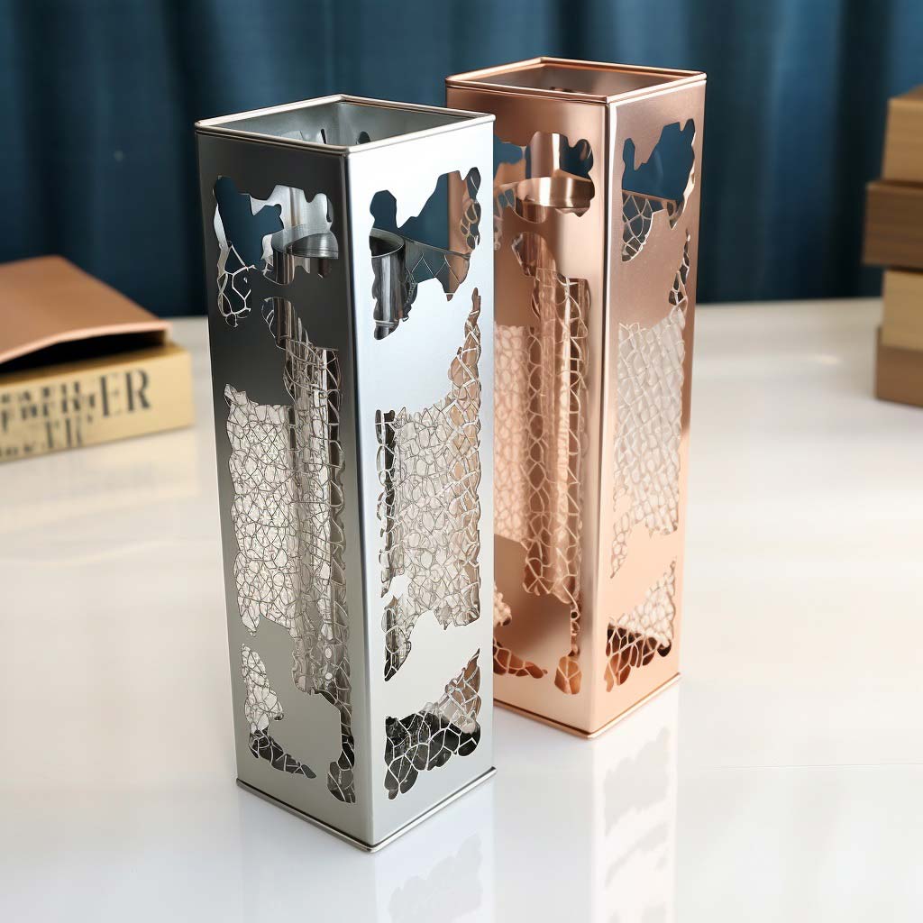 Custom Wine Boxes - with OEM Map Pattern