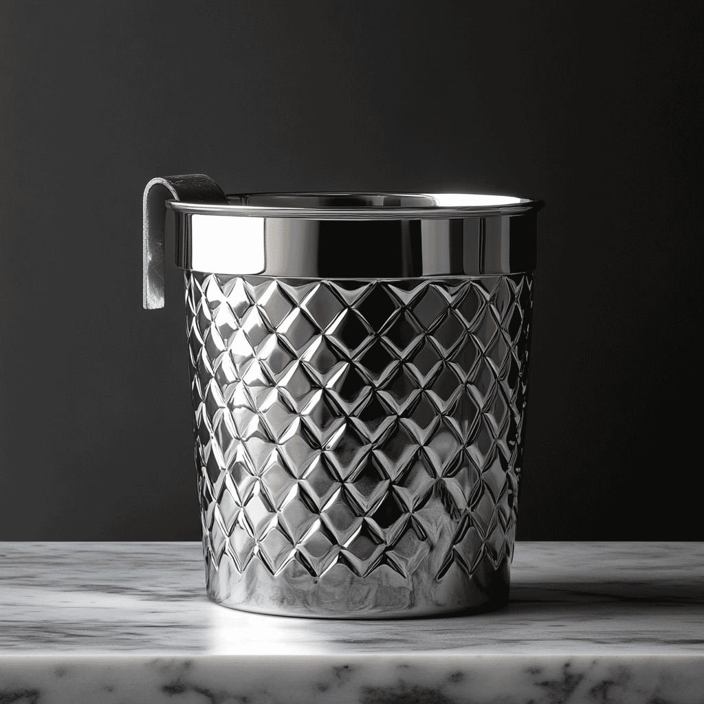 Custom Luxury Shell Ice Bucket