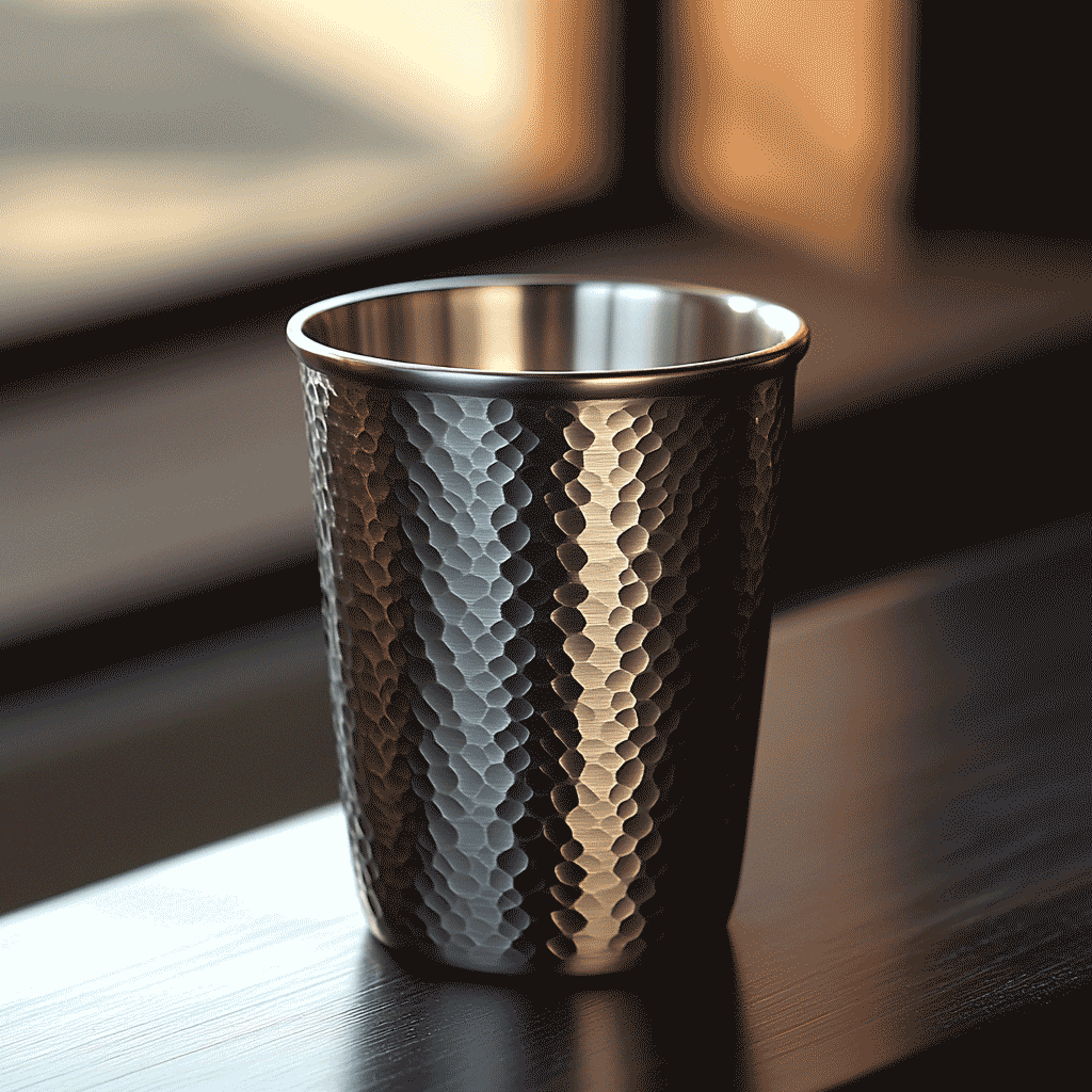 Custom Malleolar Stria Metal Stainless Steel Cup