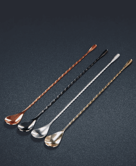 Custom Cocktail Stirrers Stainless Steel Bar Spoon