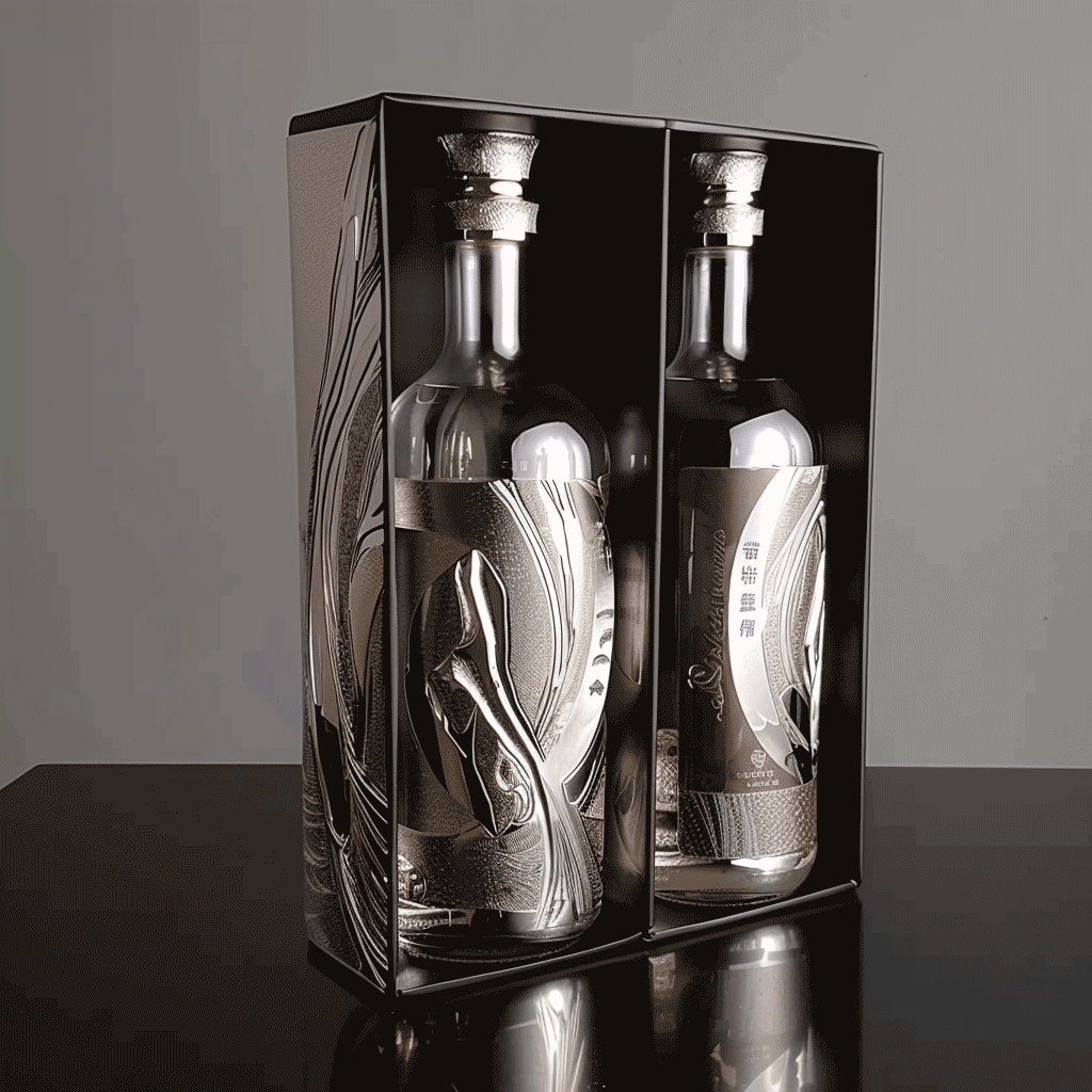 Eastern Design Metal Liquor Box