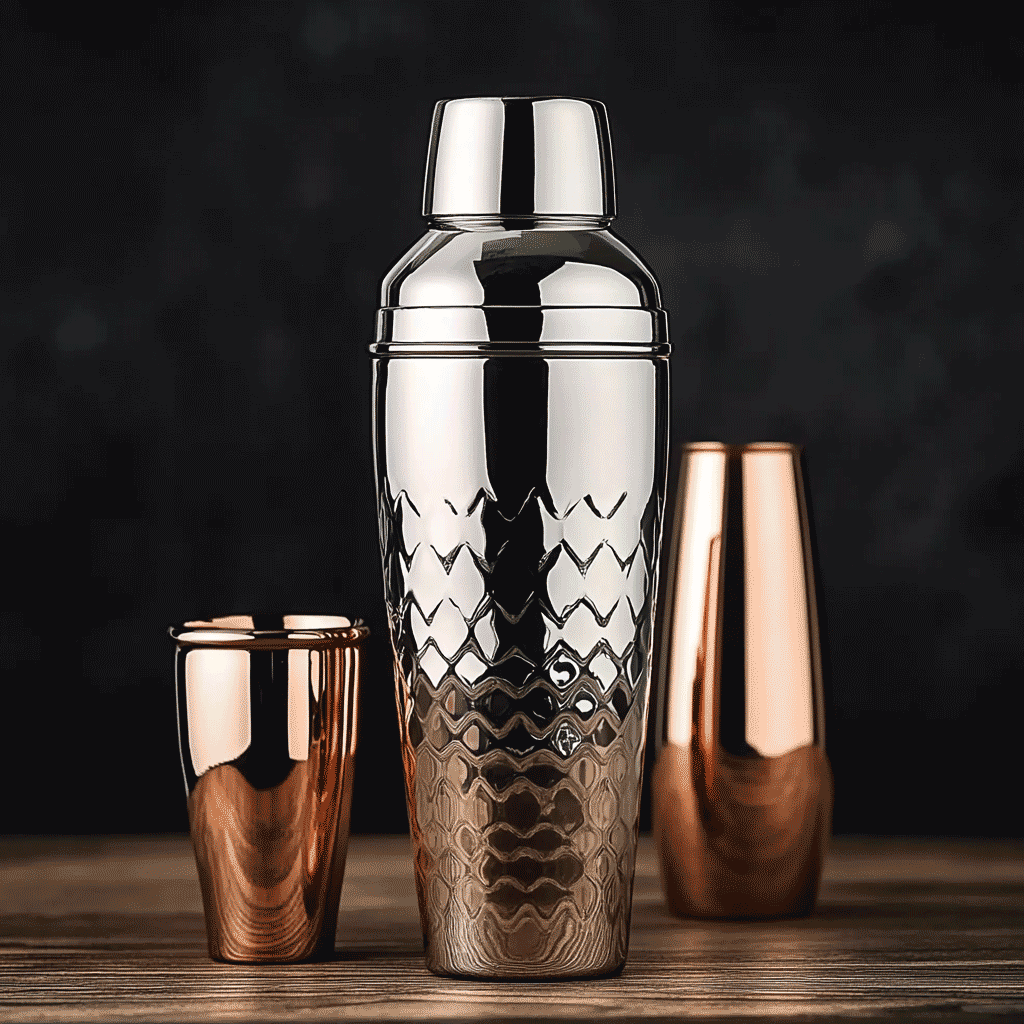Custom FDA 304 Food-grade Stainless Steel Bar Shaker
