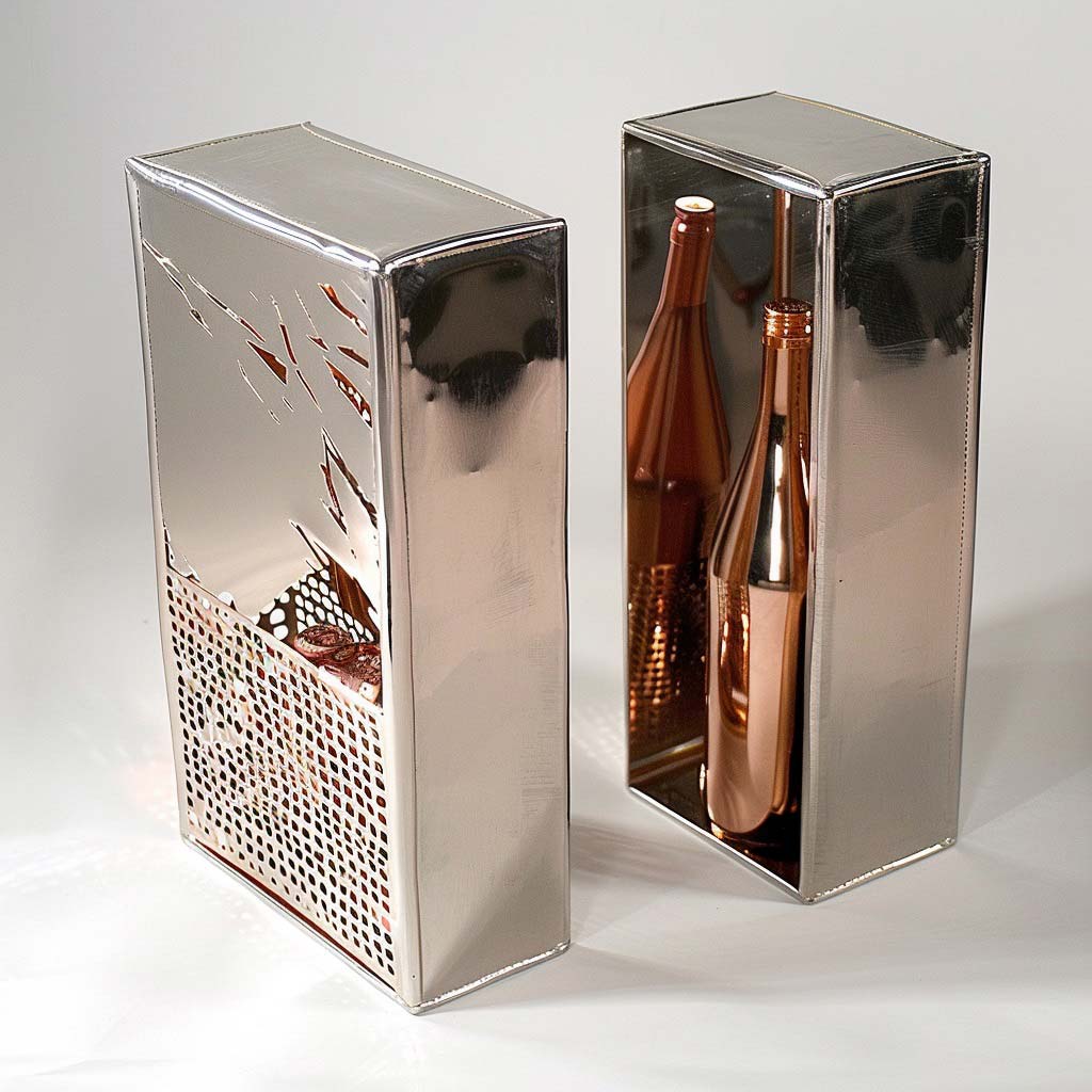 Custom Laser Cut Grill Whisky Box