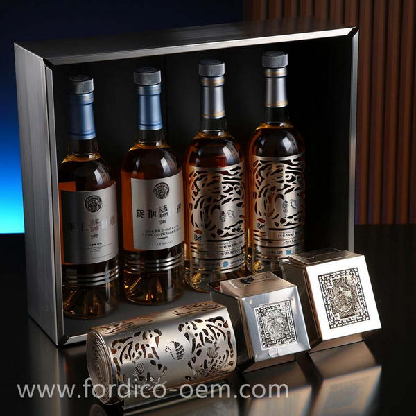 2025 Custom OEM Metal Wine Boxes: Perfect for Gift & Brand