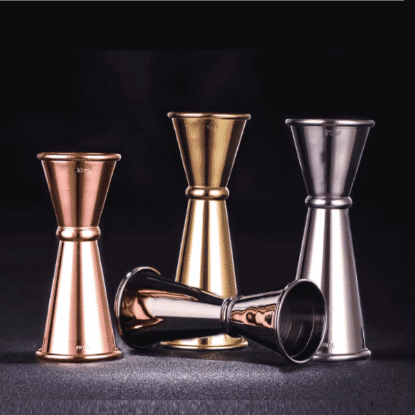 Custom 18/8 Stainless Steel Bar Double Cocktail Jigger