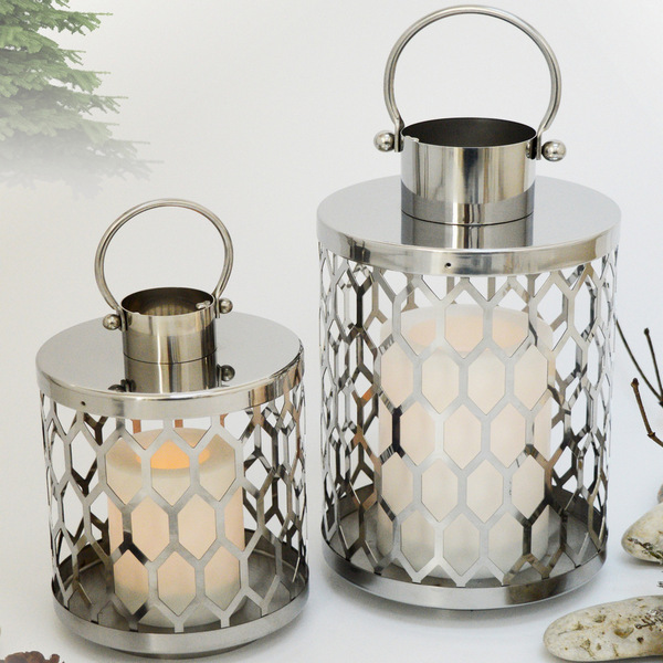 Wholesale Decorative Metal Stainless Steel Lanterns