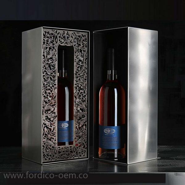 2025 Cajas de Vino de Metal Personalizadas OEM: Perfectas para regalo y marca