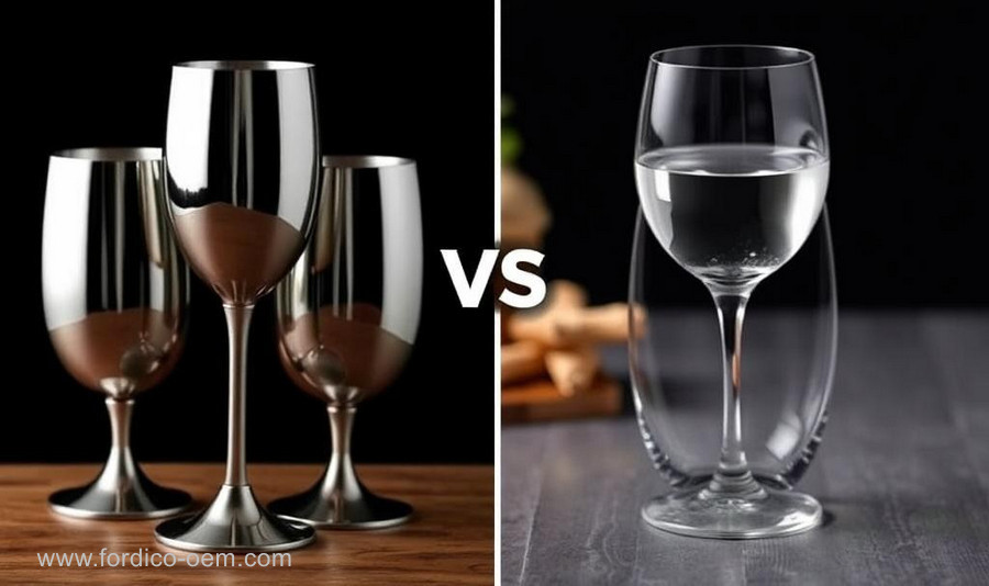 Stainless Steel Goblet and Normal Goblet